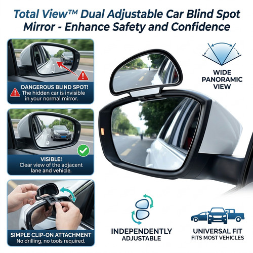 Rear view blind spot - view,