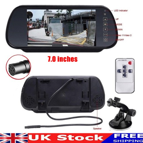Suction mirror monitor - 7",