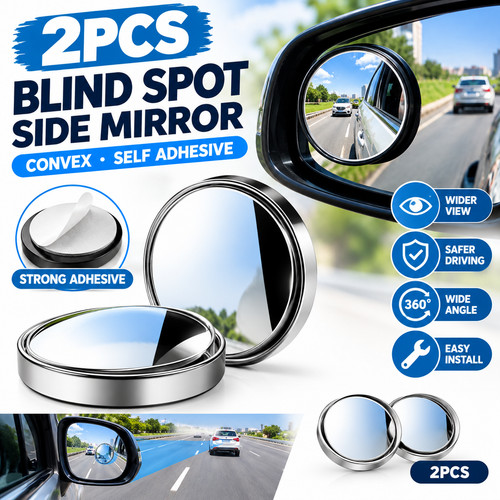 2pcs blind spot side - side, mirror